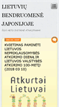 Mobile Screenshot of japonija.org